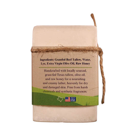 Nature's Cures Tallow Soap Bar Unscented