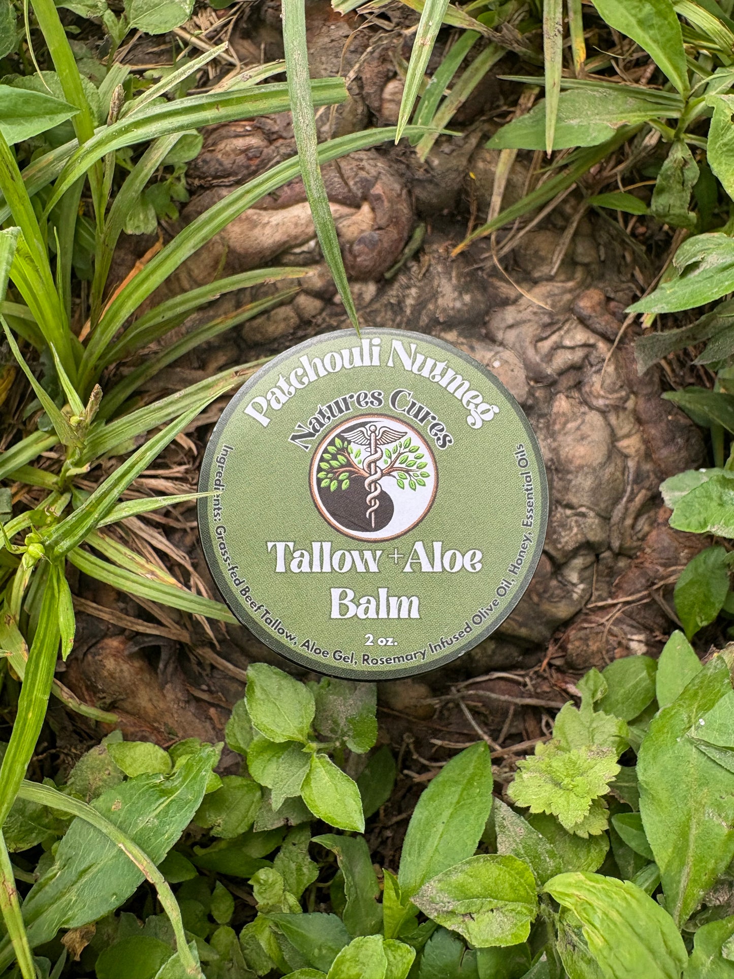 Tallow+Aloe Balm-Patchouli Nutmeg