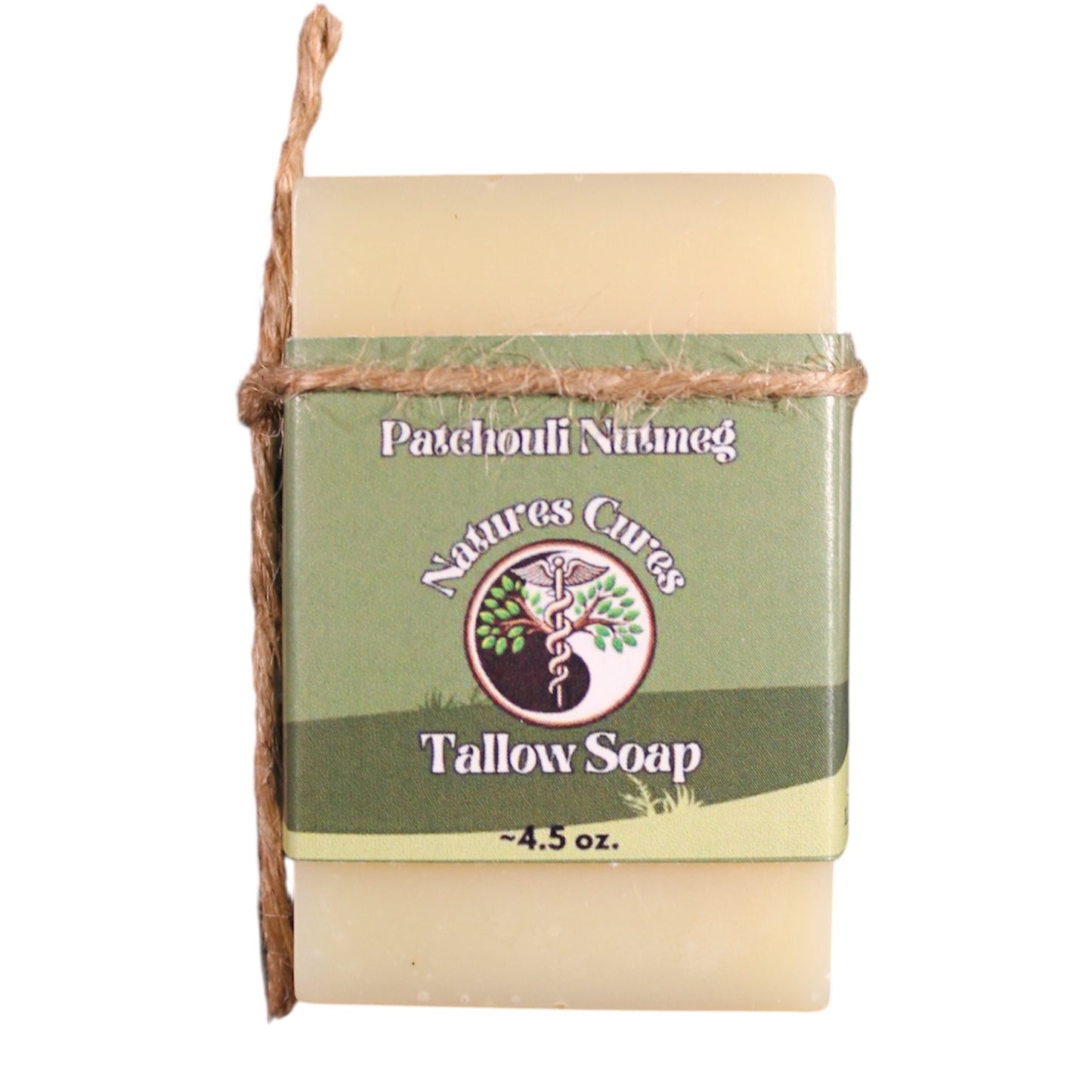 Patchouli Nutmeg Tallow Soap Bar